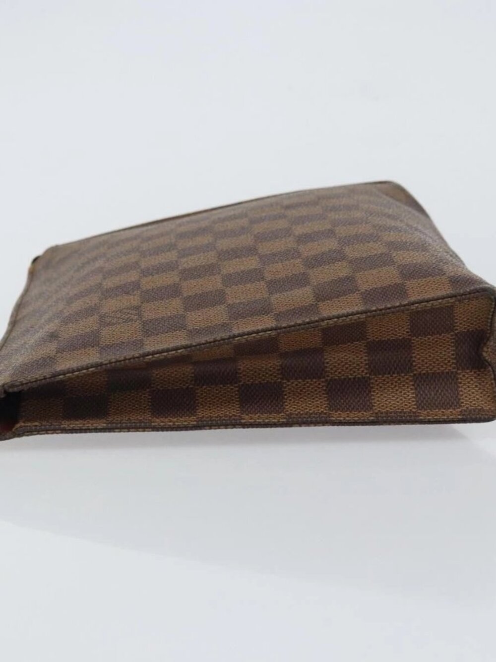 LOUIS VUITTON Damier Ebene Poche Toilette 26 Pouch N47543 LV Auth 161708 - Picture 8 of 16